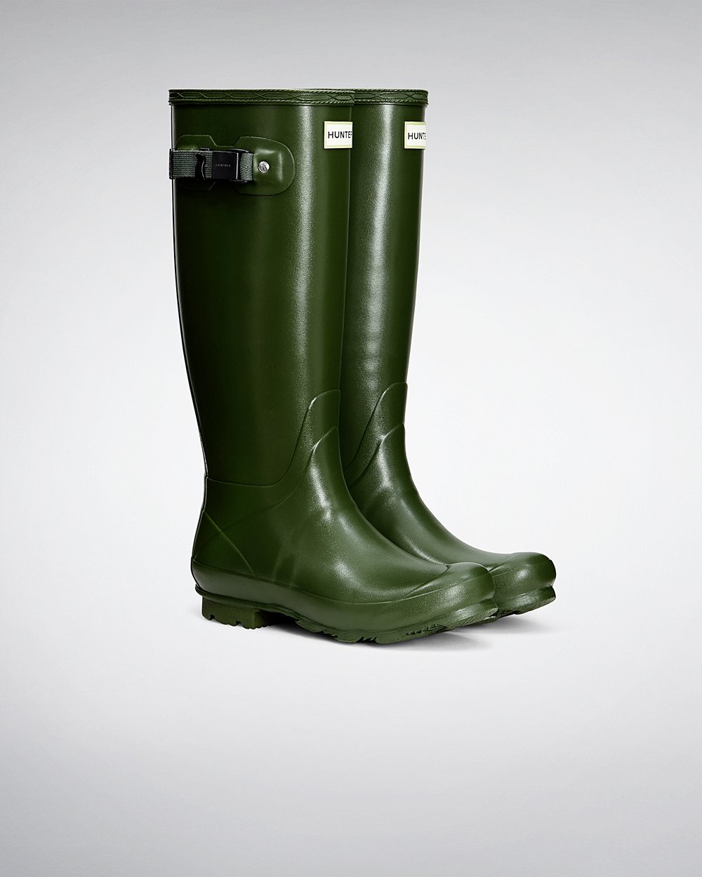 Botas De Altas Norris Field Hunter Mujer - Verdes - 728459WZU